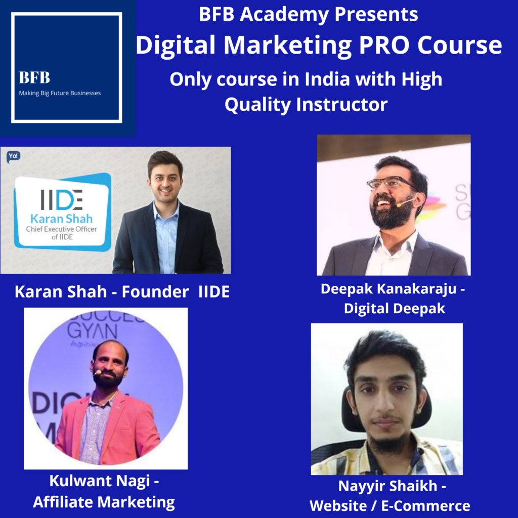 Digital Marketing Course Online PRO Course