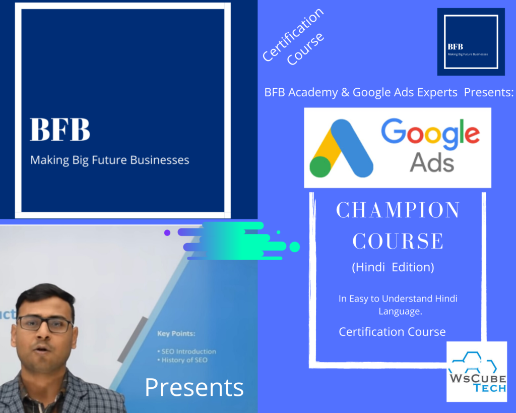 Digital Marketing Course Google Ads Champion Course